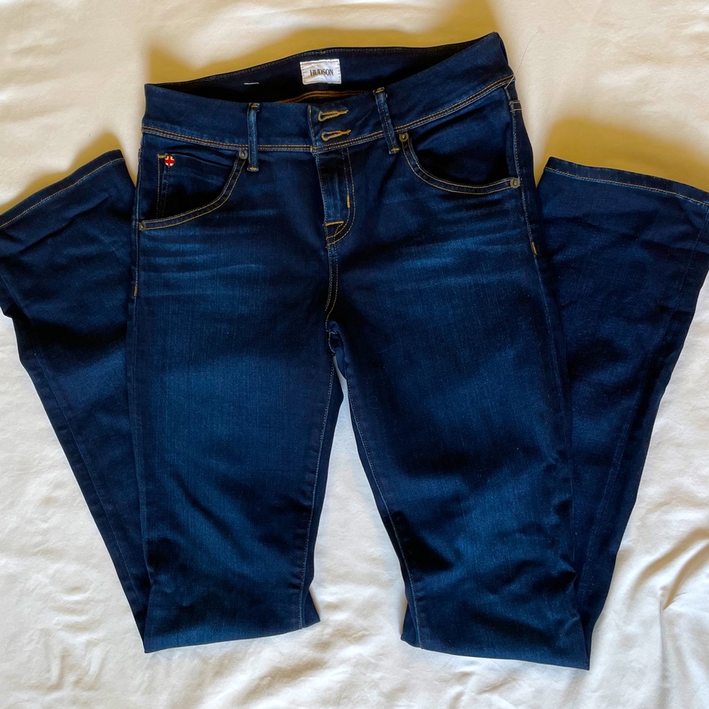 Hudson Dark Wash Boot cut Jeans